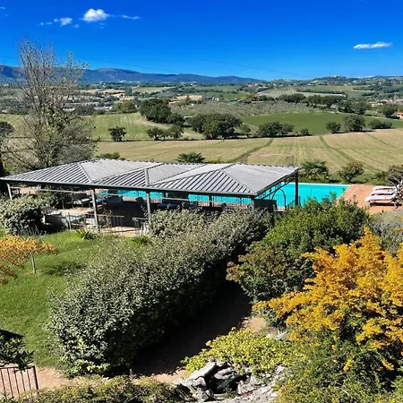 6 Guests- Magical Grounds With Pool Jacuzzi Apartment Spoleto